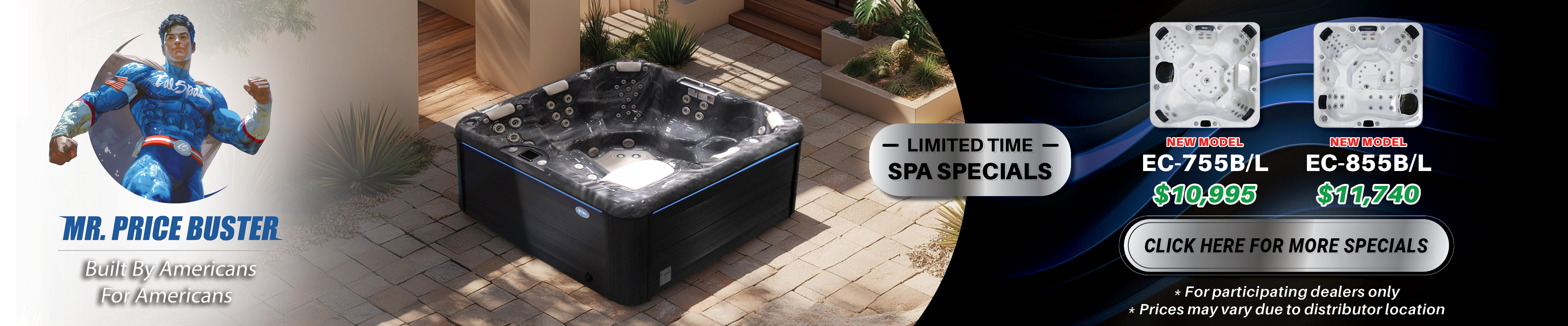 Calspas hot tub being used in a family setting - Roswell
